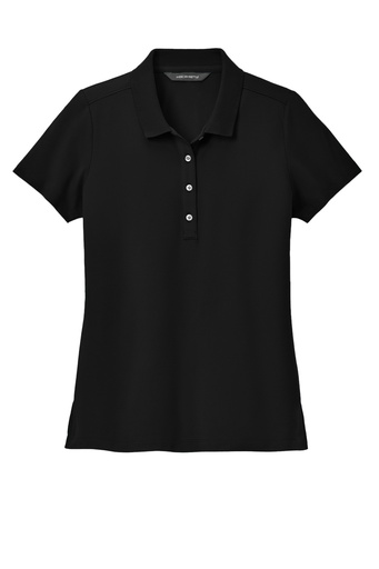 MM1005 - Mercer+Mettle® Women’s Stretch Pique Polo (XS, Deep Black)